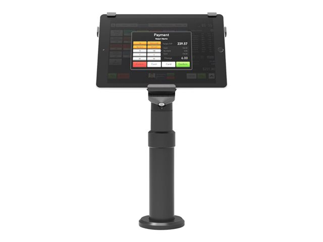 Compulocks iPad Pro 12.9" (3rd -5th Gen) Adjustable Height POS Kiosk Single stand - for tablet - black