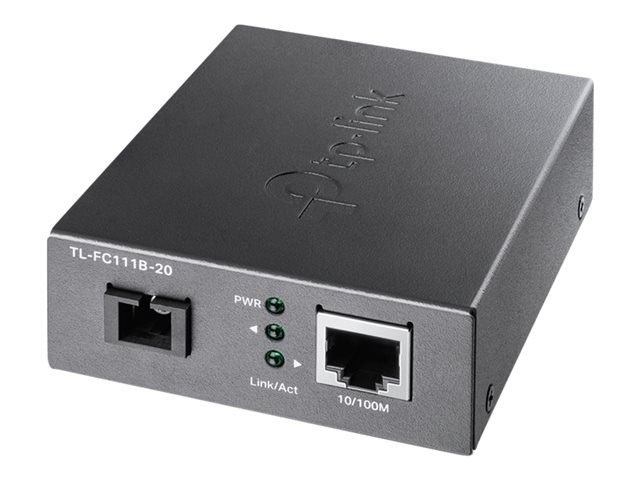 TP-Link TL-FC111B-20 - fibre media converter - 10Mb LAN, 100Mb LAN
