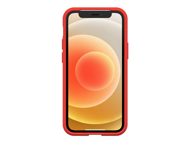 OtterBox React iPhone 12 mini Power Red- clear/red