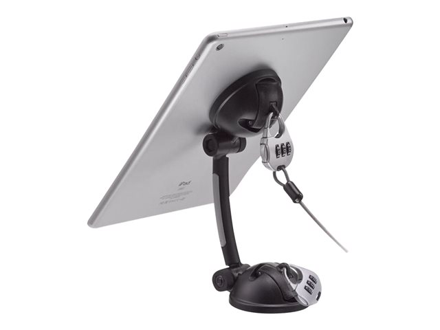 CTA Suction Mount Stand with Theft Deterrent Lock mounting kit - for tablet - black