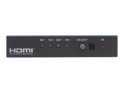Kramer DigiTOOLS VS-21H-IR - video/audio switch - 2 ports