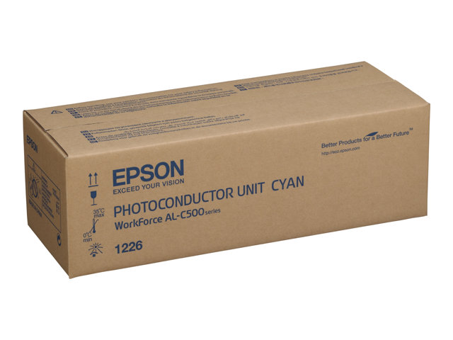 Epson Toner, Photo conductor, 1 x Cyan, S051226, 50,000 Pages