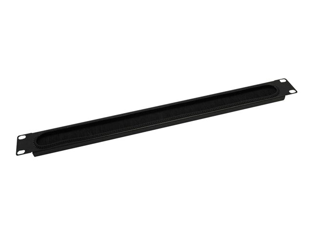 Eaton Tripp Lite Series Rack Enclosure Cabinet Cooling Horizontal Brush Strip 1URM - Rack cable entry panel with brush - 1U