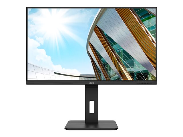 AOC U32P2 - LED monitor - 31.5" - 3840 x 2160 4K @ 60 Hz - VA - 350 cd/m² - 3000:1 - 4 ms - 2xHDMI, DisplayPort - speakers - black