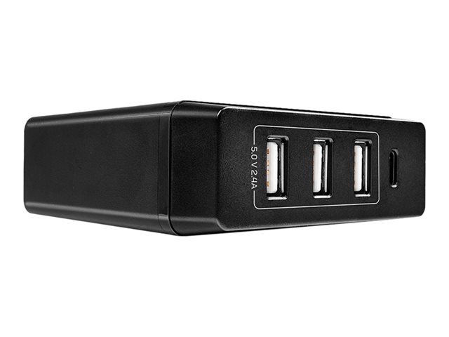 4 PORT USB TYPE C/A SMART CHARGER WITH POWER DELIVERY 72W