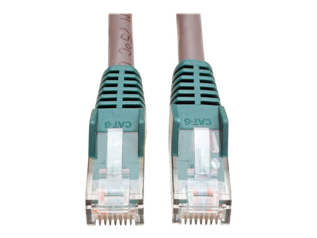 Eaton Tripp Lite Series Cat6 Gigabit Crossover Molded UTP Ethernet Cable (RJ45 M/M), Gray, 10 ft. (3.05 m) - crossover cable - 3.1 m - grey