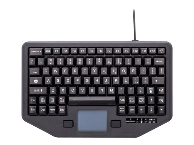 BACKLIT KBD W/ INTEG TOUCHPAD 12F KEY/ 88KEY FUNCTION
