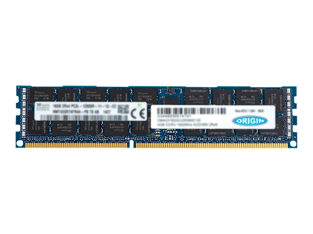 Origin Storage - DDR3 - module - 16 GB - DIMM 240-pin - 1866 MHz / PC3-14900 - registered