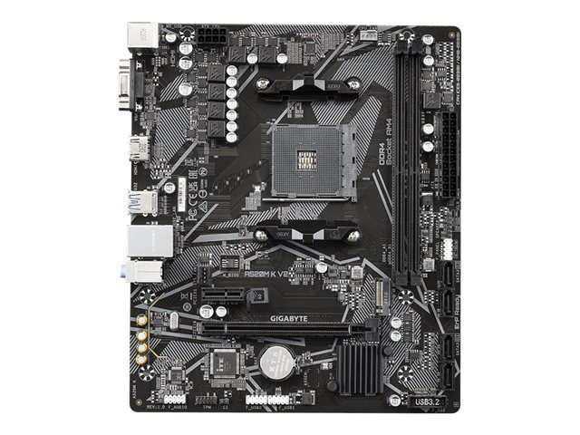 Gigabyte A520M K V2 - 1.0 - motherboard - micro ATX - Socket AM4 - AMD A520