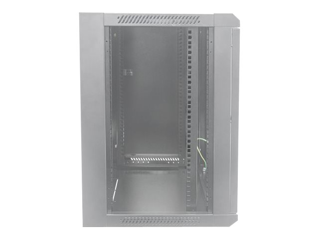 NETWORK CABINET WALL MOUNT 12U- (STANDARD) 600MM GREY FLATPACK