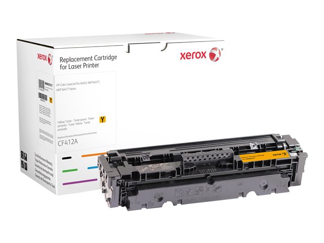 Xerox - Yellow - compatible - toner cartridge (alternative for: HP CF412A) - for HP Color LaserJet Pro M452, MFP M377, MFP M477