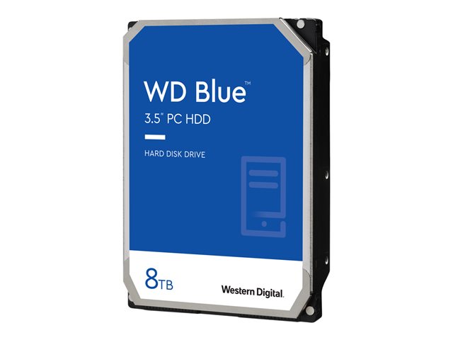 WD Blue WD80EAZZ - hard drive - 8 TB - SATA 6Gb/s