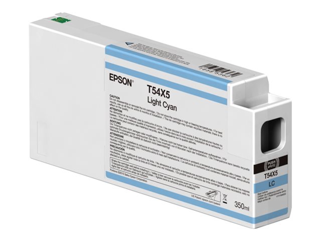 Epson T54X5 - 350 ml - light cyan - original - ink cartridge - for SureColor SC-P6000, SC-P7000, SC-P7000V, SC-P8000, SC-P9000, SC-P9000V