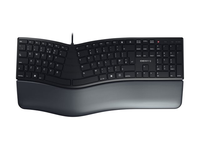 CHERRY KC 4500 ERGO - keyboard - QWERTY - UK - black Input Device