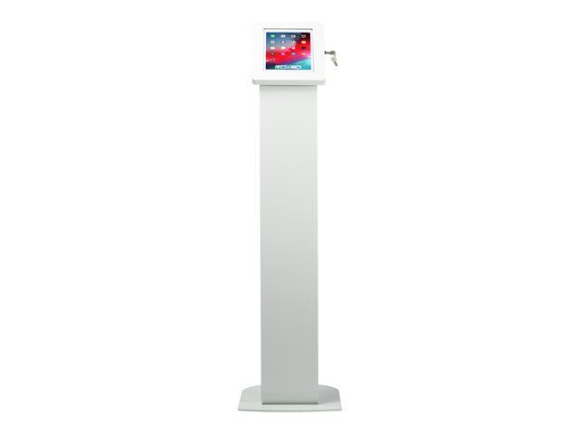 PREMIUM LARGE LOCKING FLOOR STAND KIOSK (WHITE)