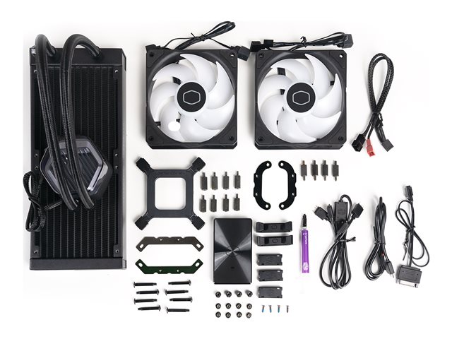 Cooler Master MasterLiquid 240 Atmos ARGB - processor liquid cooling system