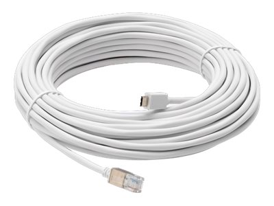 AXIS - Camera cable - Micro-USB Type B (M) to RJ-12 (M) - 15 m - white (pack of 4) - for AXIS F1004 Sensor Unit, F34 Surveillance System