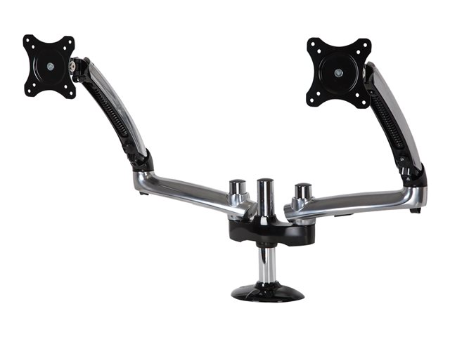 Peerless 620AD Series Desktop Mount LCT620AD mounting kit - Tilt & Swivel - for 2 LCD displays - black