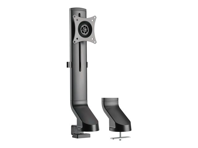 Tripp Lite Single-Display Monitor Arm with Desk Clamp and Grommet - Height Adjustable, 17" to 32" Monitors - mounting kit - for Monitor - black