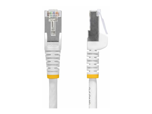 StarTech.com 12m White CAT8 Ethernet Cable, Snagless, S/FTP, 25G/40G - patch cable - 12 m - white
