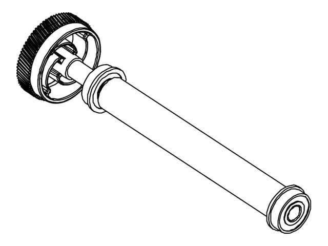 (2/PK) ASSY PLATEN ROLLLOWER H4