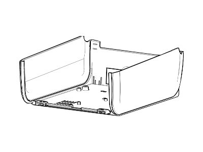 KIT FRONT BEZEL ZD420D ZD620D STANDARD