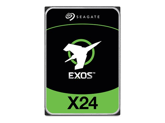 Seagate Exos X24 ST24000NM002H - Hard drive - Enterprise - 24 TB - internal - 3.5" - SATA 6Gb/s - buffer: 512 MB