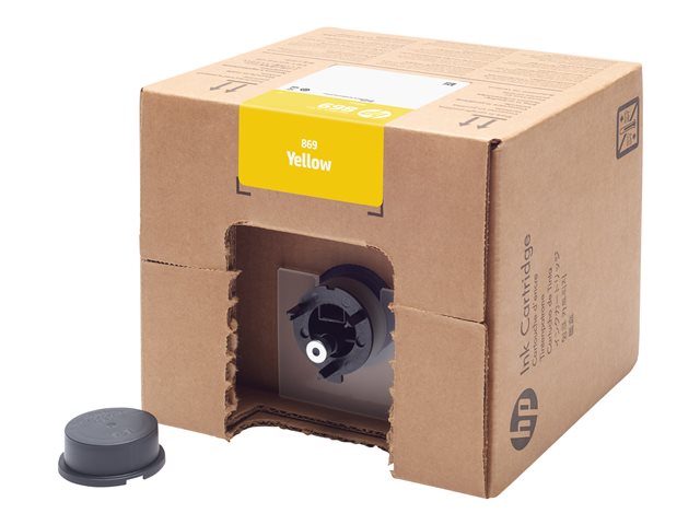 HP 869 - 3 L - yellow - original - PageWide XL Pro - ink cartridge - for PageWide XL Pro 10000, 5200, 8200