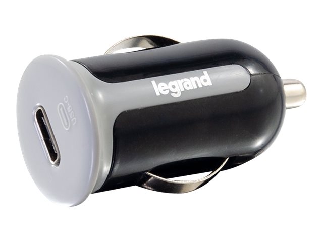 C2G 1-Port USB-C Car Charger, 3A Output car power adapter - 24 pin USB-C