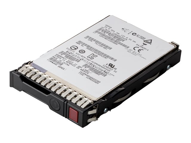 HPE Mixed Use - SSD - 480 GB - hot-swap - 2.5" SFF - SATA 6Gb/s - with HPE Smart Carrier