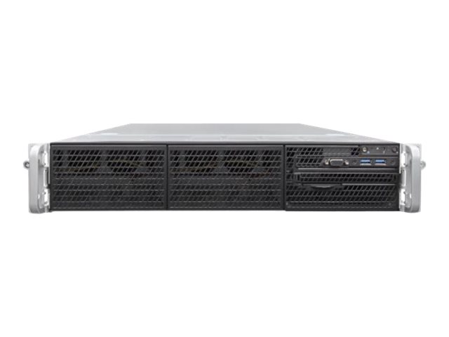 Intel Server Chassis R2000WTXXX - Rack-mountable - 2U - no power supply - USB/VGA