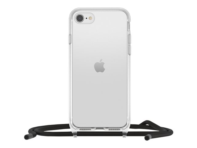 OtterBox React Series - Back cover for mobile phone - necklace - clear - for Apple iPhone 7, 8, SE (2nd generation), SE (3rd generation)