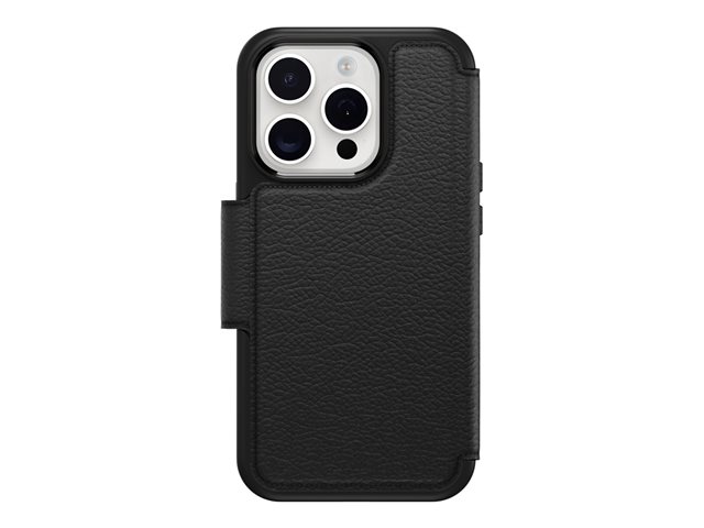 OtterBox Strada MagSafe Apple iPhone 15 Pro Shadow - black - ProPack