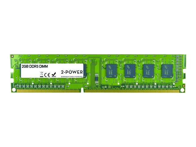 2-Power - DDR3 - 2 GB - DIMM 240-pin - 1333 MHz / PC3-10600 - CL9 - unbuffered - non-ECC - for HP 505B