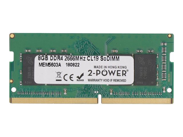 8GB DDR4 2666MHZ CL19 SODIMM .