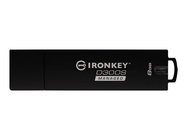 IronKey D300S Managed - USB flash drive - 8 GB - TAA Compliant