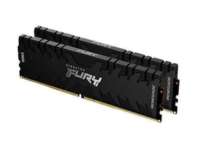 Kingston FURY Renegade - DDR4 - kit - 32 GB: 2 x 16 GB - DIMM 288-pin - 3600 MHz / PC4-28800 - unbuffered