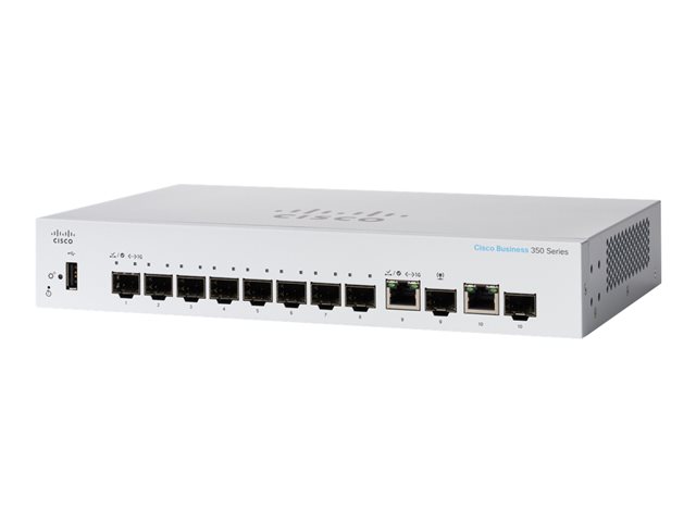 Cisco Business 350 Series CBS350-8S-E-2G - switch - 8 ports - Managed - rack-mountable