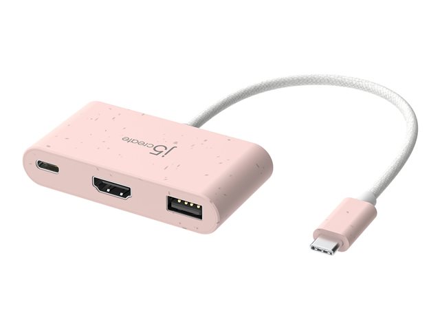 ECO-FRIENDLY USB-C TO HDMI USB TYPE-A WITH POWER DELIVERY