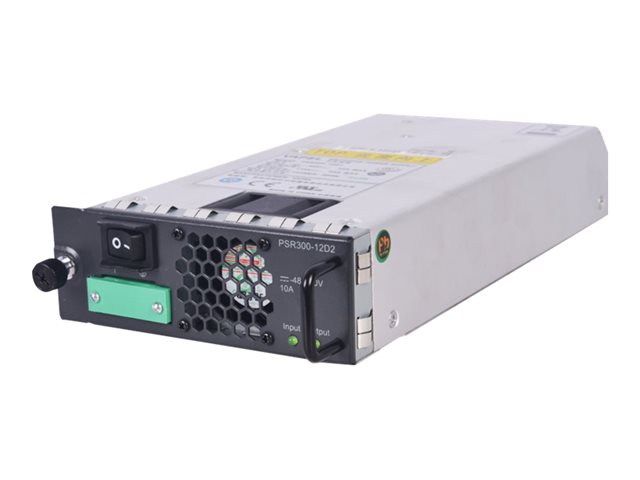 HPE X351 - Power supply (plug-in module) - -48, -60 V - 300 Watt - for HPE 850 Unified Wired-WLAN Appliance, 850 Unified Wired-WLAN TAA-compliant Appliance