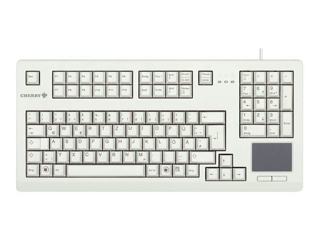 CHERRY Advanced Performance Line TouchBoard G80-11900 - keyboard - German - light grey Input Device