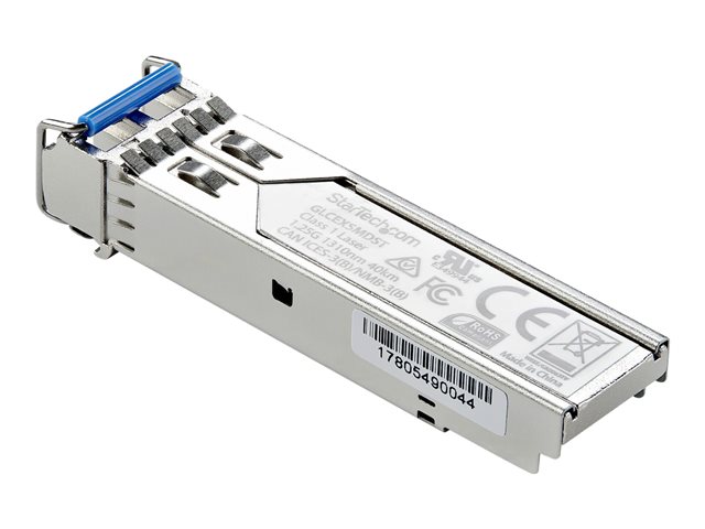 Startech Cisco GLC-EX-SMD Compatible SFP Module, 1000BASE-EX, 1GbE Single Mode (SMF) Fiber SMF Optic Transceiver, 1GbE SFP, LC Connector, 40km, 1310nm, DDM, Firepower, ASR920, IE2000 - Lifetime Warranty (GLCEXSMDST) - SFP (mini-GBIC) transceiver module (e