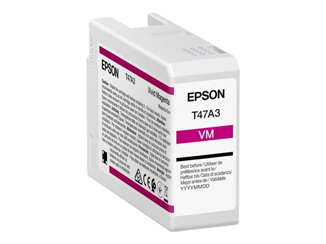 Epson UltraChrome Pro T47A3 - vivid magenta - original - ink tank