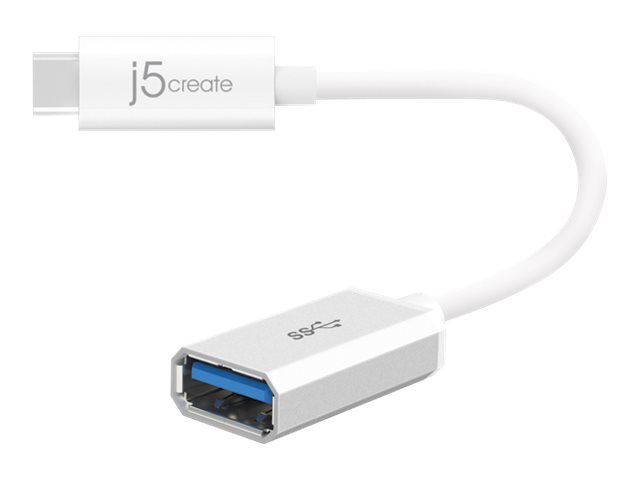 j5create JUCX05 - USB-C adapter - USB Type A to 24 pin USB-C - 10 cm