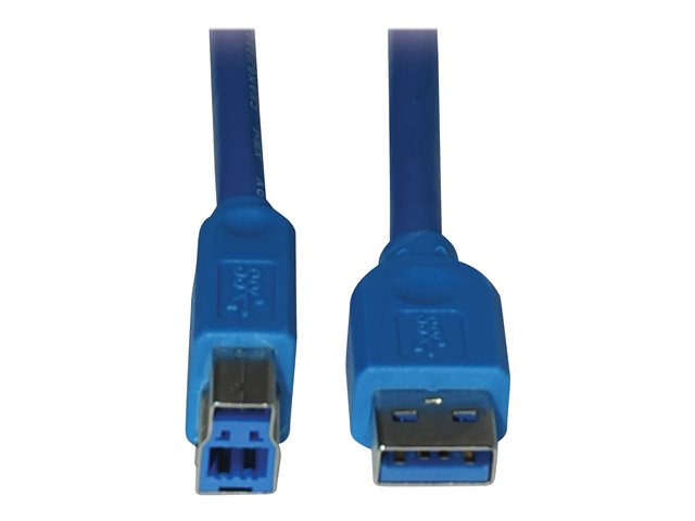 Eaton Tripp Lite Series USB 3.2 Gen 1 SuperSpeed Device Cable (A to B M/M), 6 ft. (1.83 m) - USB cable - USB Type A to USB Type B - 1.8 m