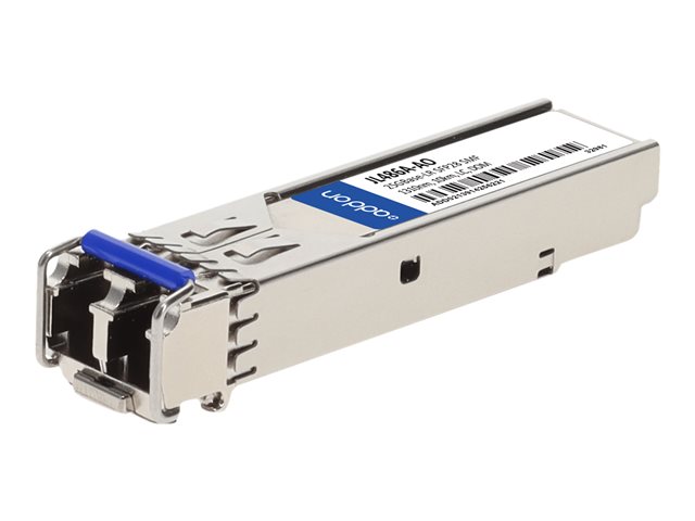 AddOn - SFP28 transceiver module (equivalent to: HP JL486A) - 25GbE - 25GBase-LR - LC single-mode - up to 10 km - 1310 nm - TAA Compliant - for HPE Aruba 8325-48Y8C, CX 8360-12C V2, 8360-16Y2C V2, 8360-48XT4C v2