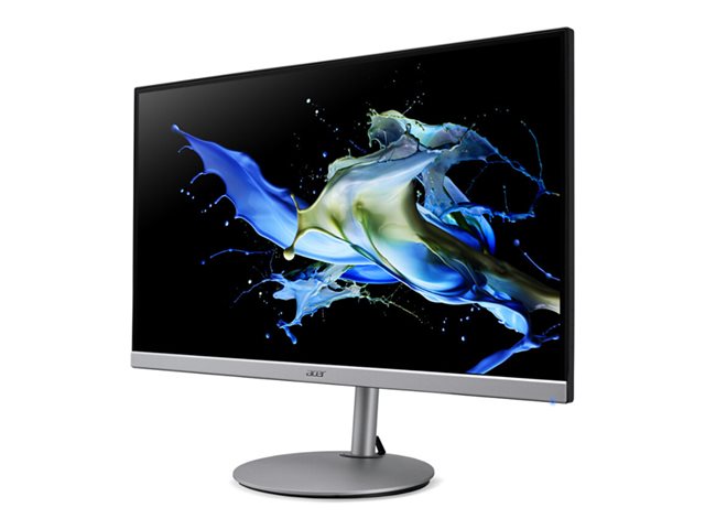 Acer CB242Y smiprx - CB2 Series - LED monitor - 23.8" - 1920 x 1080 Full HD (1080p) @ 75 Hz - IPS - 250 cd/m² - 1000:1 - 1 ms - HDMI, VGA, DisplayPort - speakers - silver/black