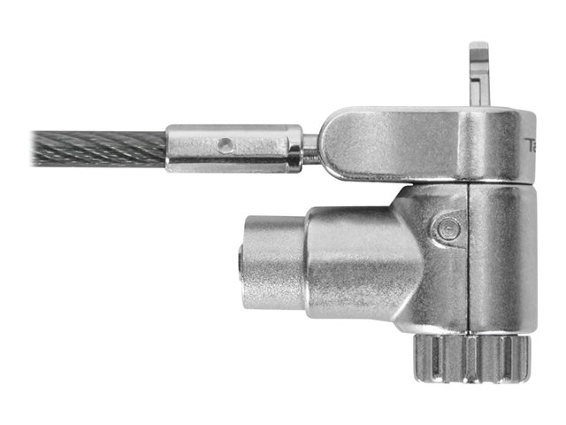 Targus DEFCON Ultimate - security cable lock - universal keyed, with adaptable lock head