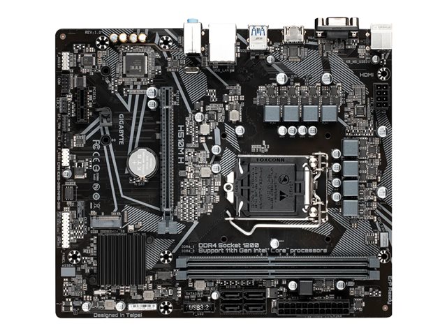 Gigabyte H510M H - 1.0 - motherboard - micro ATX - LGA1200 Socket - H510