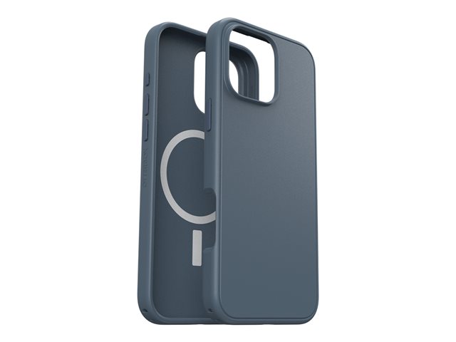 OtterBox Symmetry Series - Back cover for mobile phone - MagSafe compatibility - polycarbonate layer, thermoplastic elastomer (TPE) - bluetiful (blue) - for Apple iPhone 16, 16 Plus, 16 Pro, 16 Pro Max